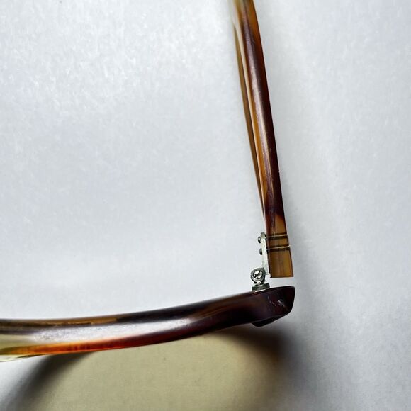 Iconic Vintage 70s Ted Lapidus France Brown & Gold Oversized Women's Sunglasses - Picture 10 of 12